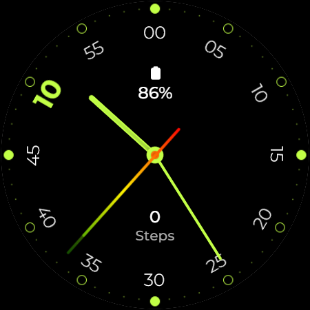 Smart Analog Watch Screen 2