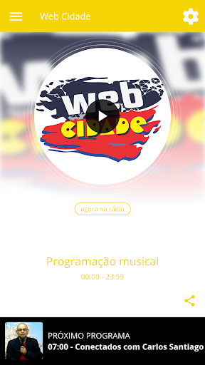 Android application Web Cidade screenshort