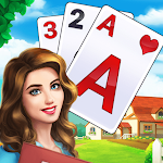 Cover Image of Tải xuống Tripeaks Solitaire - Home Town  APK