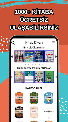 Android application Kitap Diyarı -Türkçe kitap oku screenshort