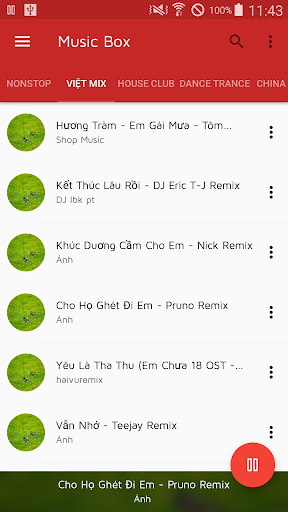 Android application Nhac San DJ Chất screenshort