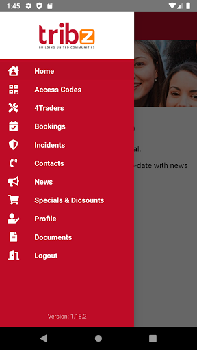 Tribz Residents App Screen 3