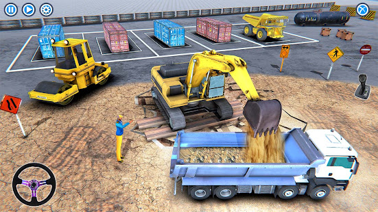 City Road Construction Sim 3d apktreat screenshots 2