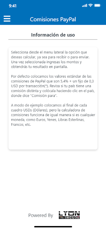 Comisiones PayPal - 1.3.0 - (Android)