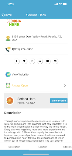 Yepja: Cannabis Marketplace Screen 2
