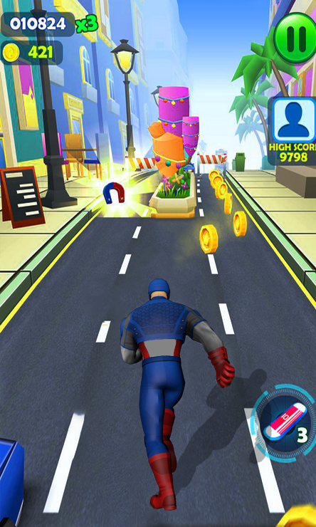Subway Captain Hero Man Runner - 1.0 - (Android)