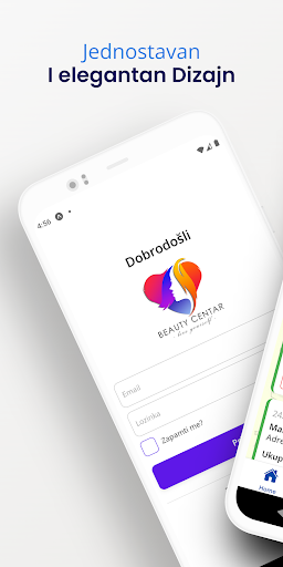 Android application Beauty Centar ADM screenshort