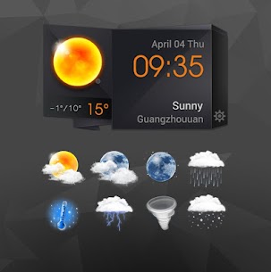 3D Clock Current Weather Free For PC installation