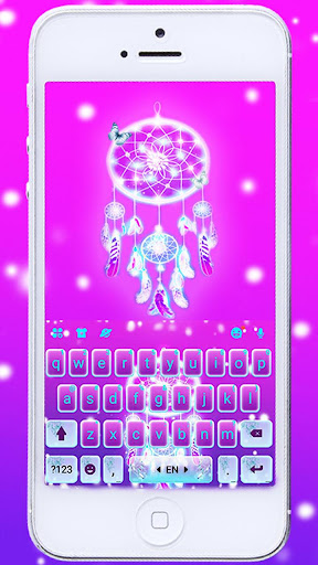 Android application Dreamcatcher Glow Keyboard The screenshort