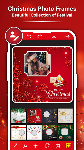 Christmas Frames & Santa Call Screen 3