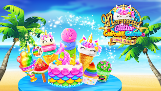 Game screenshot Mermaid Glitter Cupcake Chef mod apk