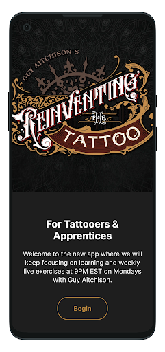 Android application Reinventing the Tattoo screenshort