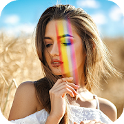 Rainbow photo Editor with Light Leaks Effect