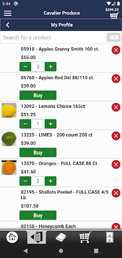 Cavalier Produce Online Screen 2