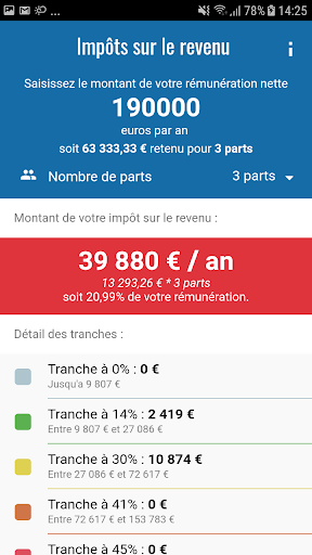 Impôts Screen 3