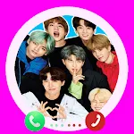 Cover Image of 下载 Bts and Blackpink Call NOW : Fake Call 2021 11 APK