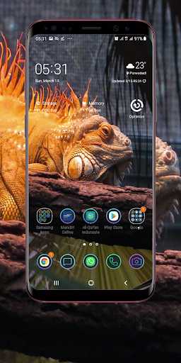 Lizard Wallpaper Screen 3