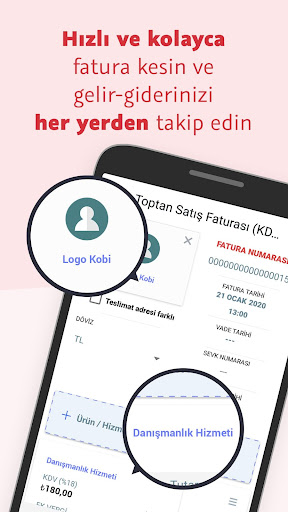 İşbaşı: Ön Muhasebe & e-Fatura Screen 2