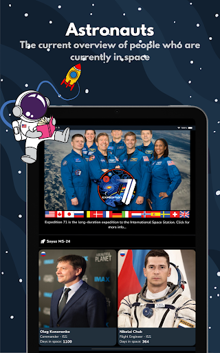 Screenshot of Astrofy: Your space guide
