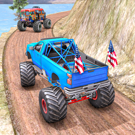Monster Truck Stunt 4x4 Car 3D logo