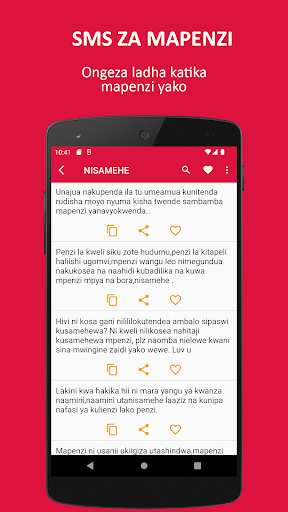 SMS ZA MAPENZI Screen 3