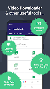 AVG Browser: Fast Browser + VPN & Ad Blockv6.4.1 Pro Mod 5