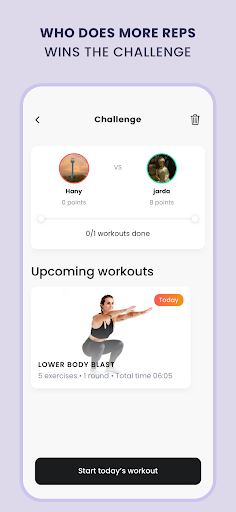 Mevu - Fitness Challenges Screen 2
