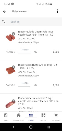 BLF Mobil App Screen 3