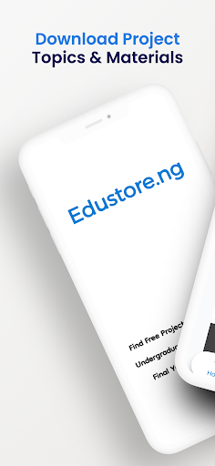 Android application Edustore - Project Topics screenshort