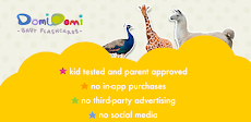 Kid Safe Flashcards - Animals: Learn First Words!のおすすめ画像1