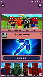 Spider Craft Man MOD for MCPE
