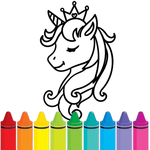 Unicorn Coloring Pages