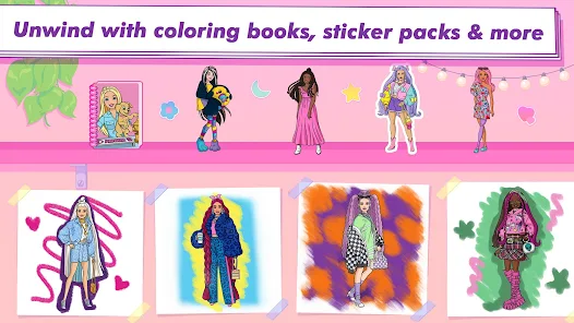 Barbie : Coloring Book For Kids Age 4-8 Exclusive Images Of Barbie