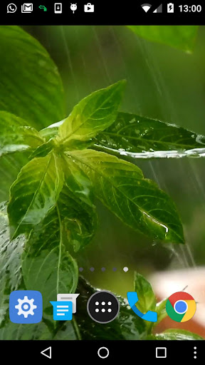 rainy day wallpaper Screen 2