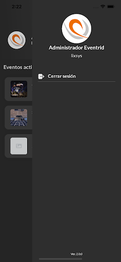 Android application Eventrid Capturer screenshort
