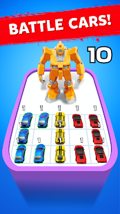 Robot Merge Master: Car Games Screenshot