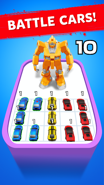 Robot Merge Master: Car Games 2.38.00 APK + Mod (Remove ads / Free purchase / No Ads / Unlimited money) for Android