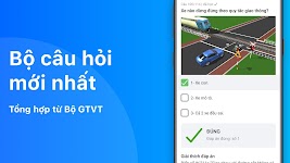 screenshot of 600 Câu Lý Thuyết GPLX OTOMOTO