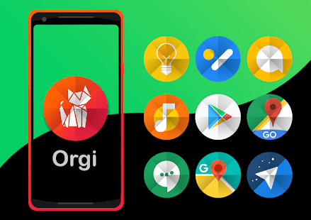 Orgi - Screenshot des Symbolpakets