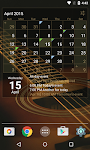 screenshot of Calendar Widget (key)