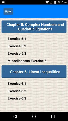 Class 11 Maths NCERT Solutions Screen 2
