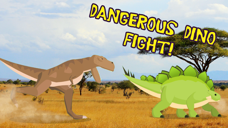 T-Rex Fights Stegosaurus - 0.13 - (Android)