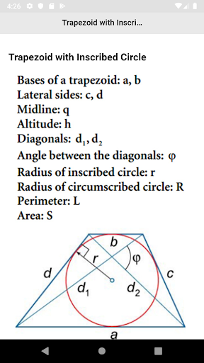 All Geometry Formula Screen 2