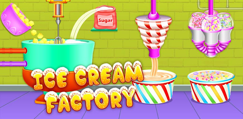 Ice Cream Maker Factory Game