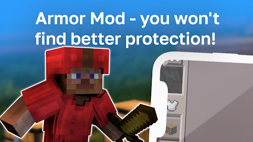 Android application Armor Mod mcpe screenshort