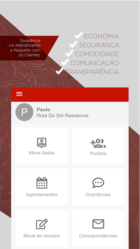 Android application Portovig Cond screenshort