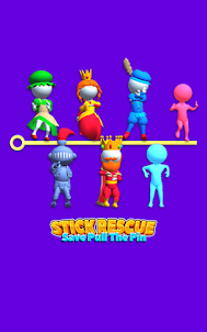 Stick Rescue Save Pull Pin pin