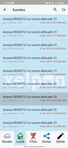 Android application Xelpon Alarm screenshort
