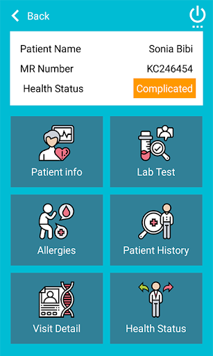 Android application Fin Health Monitor screenshort