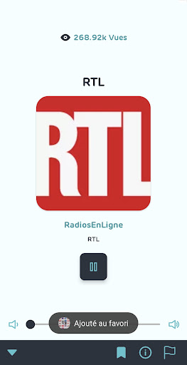 Radios en ligne Screen 2